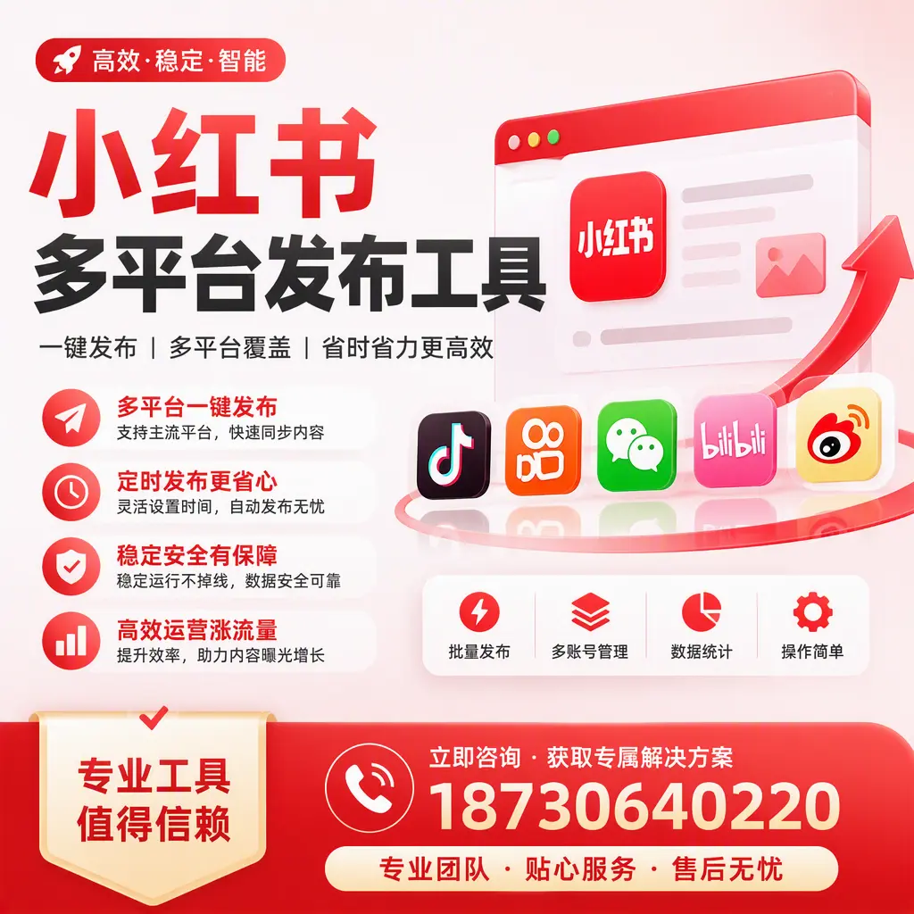 在 石河子 小红书多平台发布工具的市场前景分析
