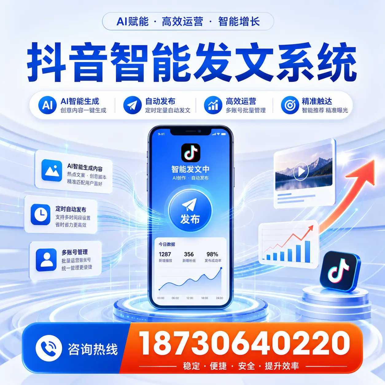 如何通过抖音智能发文系统提升 石河子 企业的市场竞争力